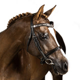 Premium Havana Snaffle Bridle 'Triton' - Flexible Fit Equestrian Australia