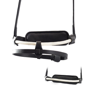 ROPE CONVERTER EVENTER - BLACK NOSEBAND - Flexible Fit Equestrian Australia