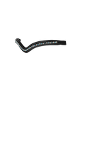 SKY BLUE AND CLEAR V MID THIN - BLACK BROWBAND - Flexible Fit Equestrian Australia
