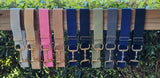 Equestrian Snaffle Belts - Black, Navy, Latte, Pink, Army Green,  - FREE Post in AU