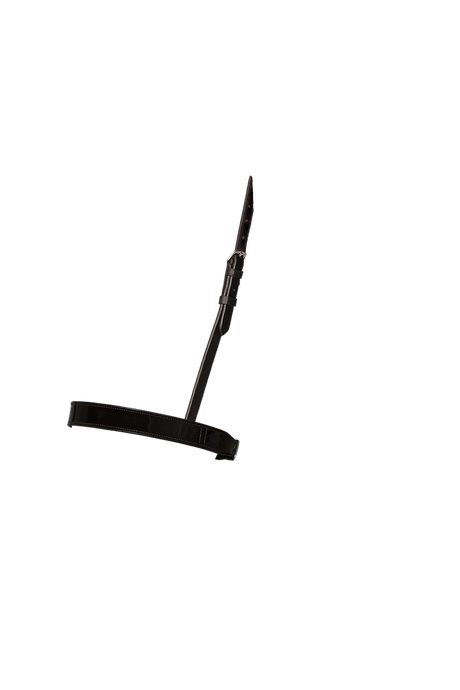 STRAIGHT FLAT PATENT SHOW CAVESSON - HAVANA NOSEBAND - Flexible Fit Equestrian Australia