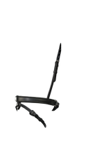 STRAIGHT FLAT PLAIN CONVERTER CRANK - BLACK SNAFFLE/DOUBLE NOSEBAND - Flexible Fit Equestrian Australia