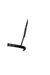 STRAIGHT FLAT PLAIN CONVERTER CRANK - BLACK SNAFFLE/DOUBLE NOSEBAND - Flexible Fit Equestrian Australia