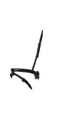STRAIGHT RAISED PATENT CONVERTER EVENTER - BLACK SNAFFLE/DOUBLE NOSEBAND - Flexible Fit Equestrian Australia