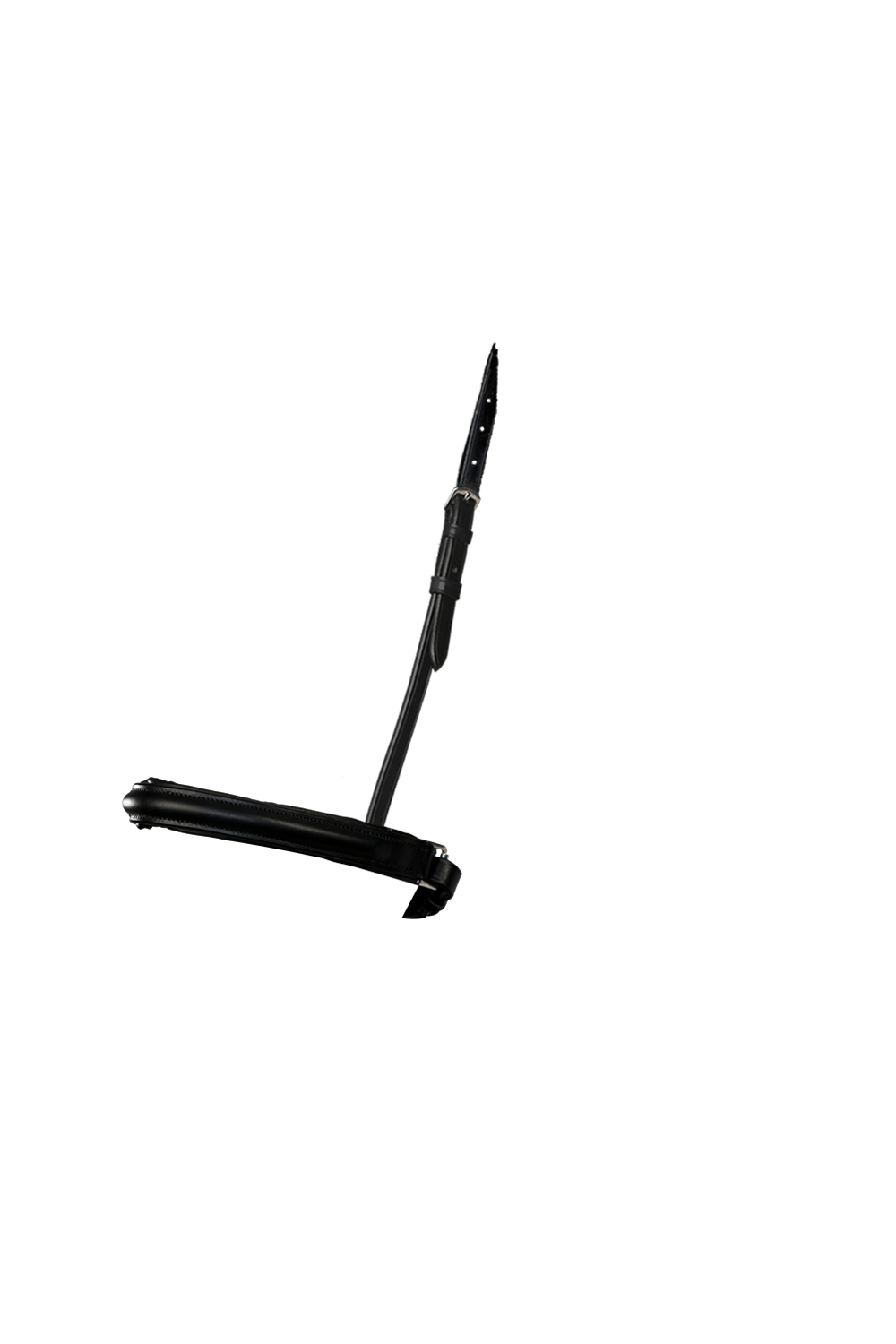 STRAIGHT RAISED PLAIN CONVERTER CRANK - BLACK SNAFFLE/DOUBLE NOSEBAND - Flexible Fit Equestrian Australia