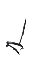 STRAIGHT RAISED PLAIN CONVERTER EVENTER - BLACK SNAFFLE/DOUBLE NOSEBAND - Flexible Fit Equestrian Australia
