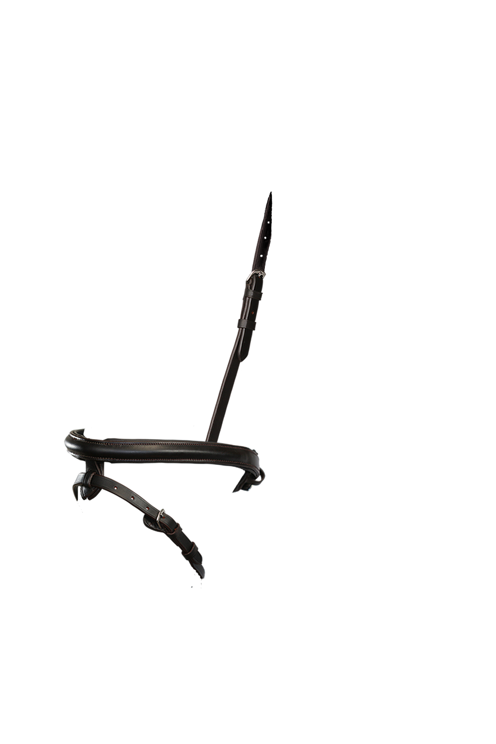 STRAIGHT RAISED PLAIN CONVERTER EVENTER - HAVANA SNAFFLE/DOUBLE NOSEBAND - Flexible Fit Equestrian Australia