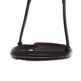 STRAIGHT RAISED PLAIN CONVERTER EVENTER - HAVANA SNAFFLE/DOUBLE NOSEBAND - Flexible Fit Equestrian Australia