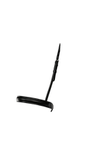 Straight Raised Plain Show Cavesson - Black Noseband - Flexible Fit Equestrian Australia