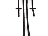 Sure Grip Havana Reins with Continental Stoppers - Flexible Fit Equestrian Australia