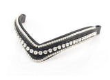 Premium Black Snaffle Bridle 'Arvia'