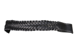 WEAVE OVERLAY - BLACK BROWBAND - Flexible Fit Equestrian Australia